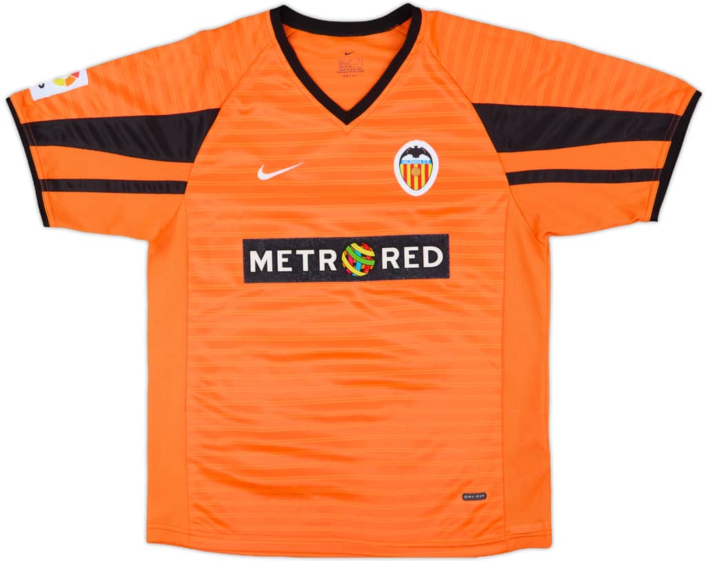 2001-02 Valencia Away Shirt - 9/10 - (L.Boys)