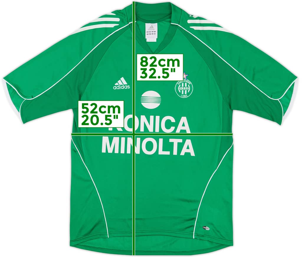 2005-06 Saint Etienne Home Shirt - 9/10 - (M)