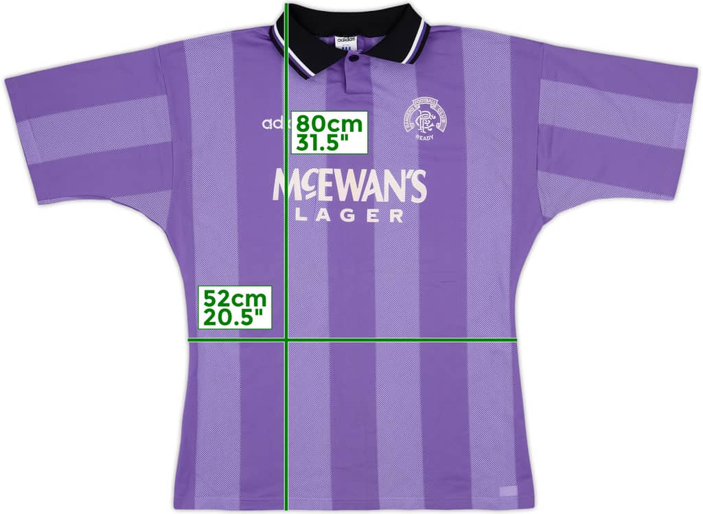 1994-95 Rangers European Shirt - 8/10 - (L)