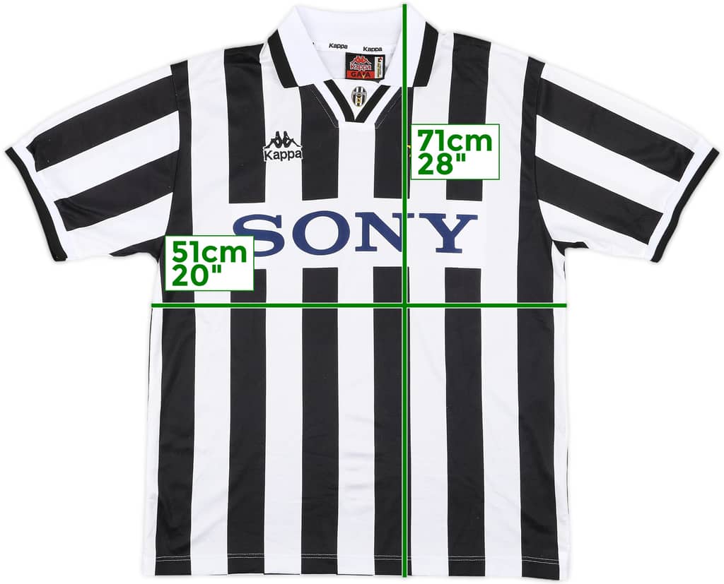 1995-97 Juventus Home Shirt - 8/10 - (L)