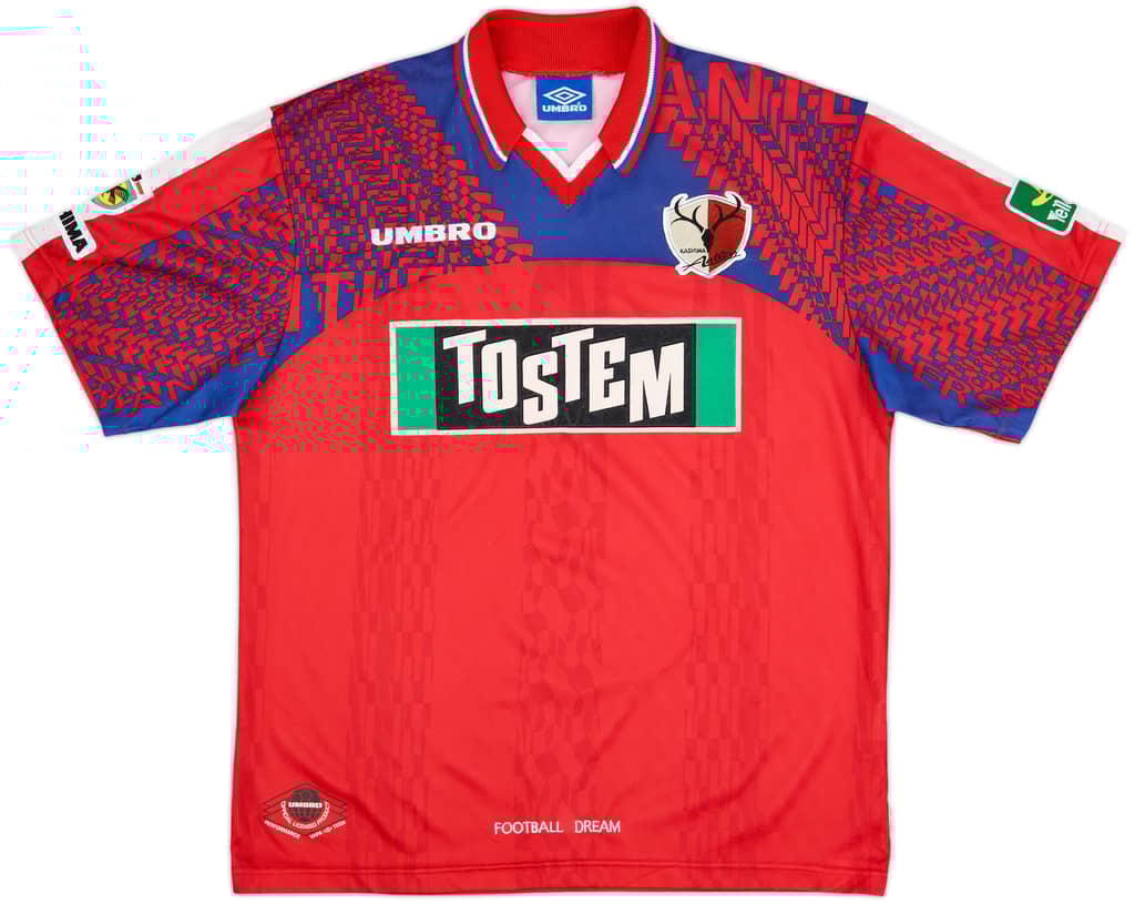 1997 Kashima Antlers Home Shirt - 9/10 - (L)