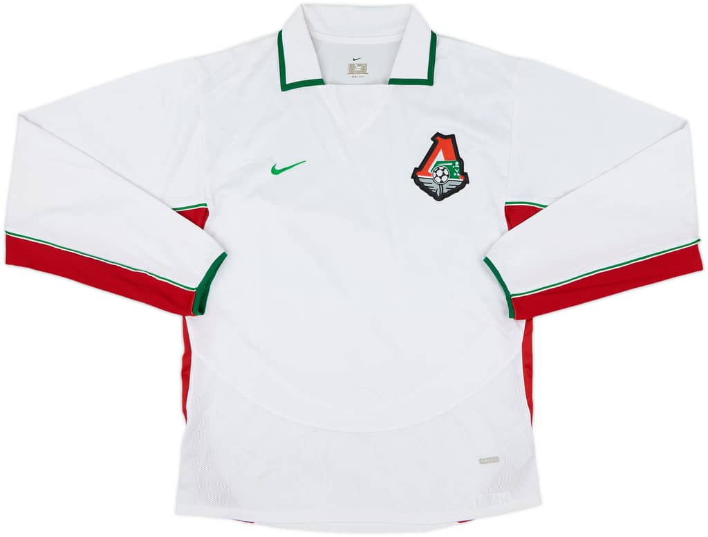 2004-05 Lokomotiv Moscow Away L/S Shirt - 8/10 - (M)