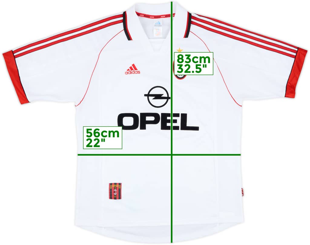 1998-99 AC Milan Away Shirt - 8/10 - (L)