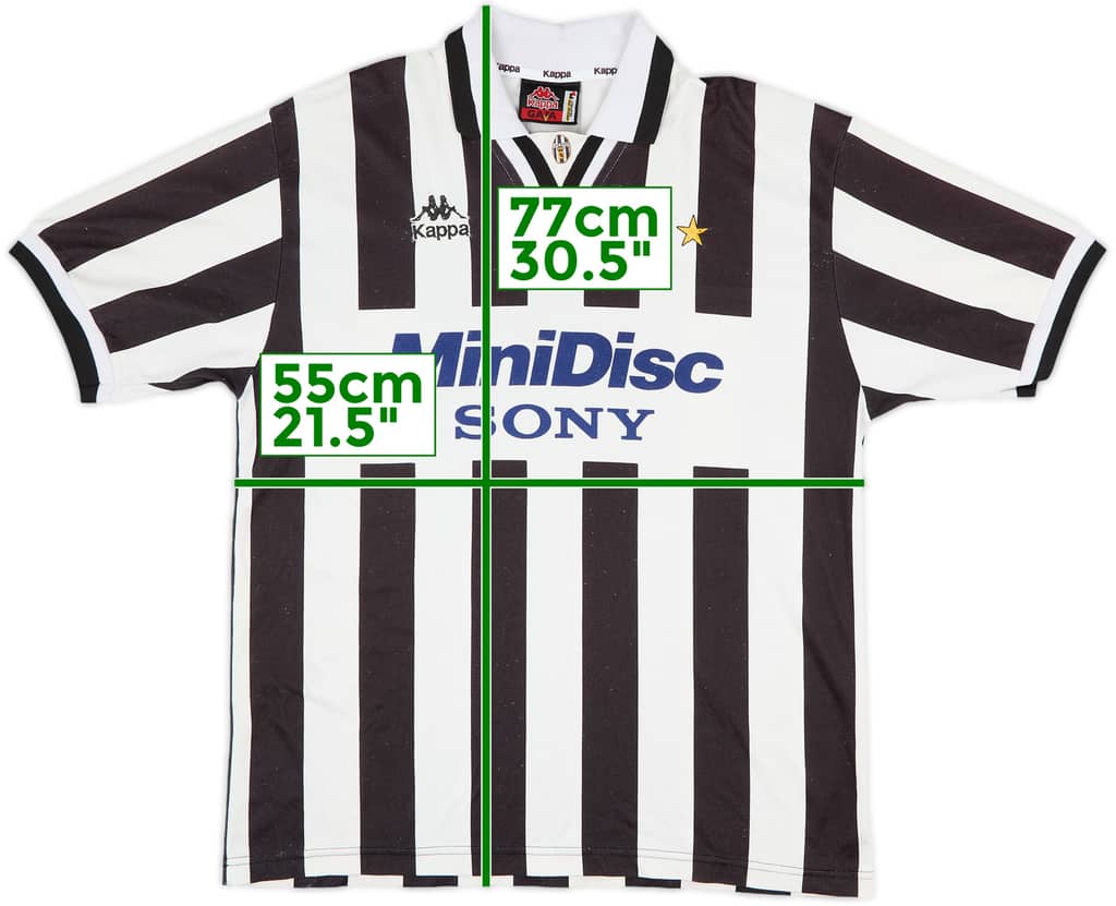 Camiseta de local de Juventus 1995 - 7/10 - (L)