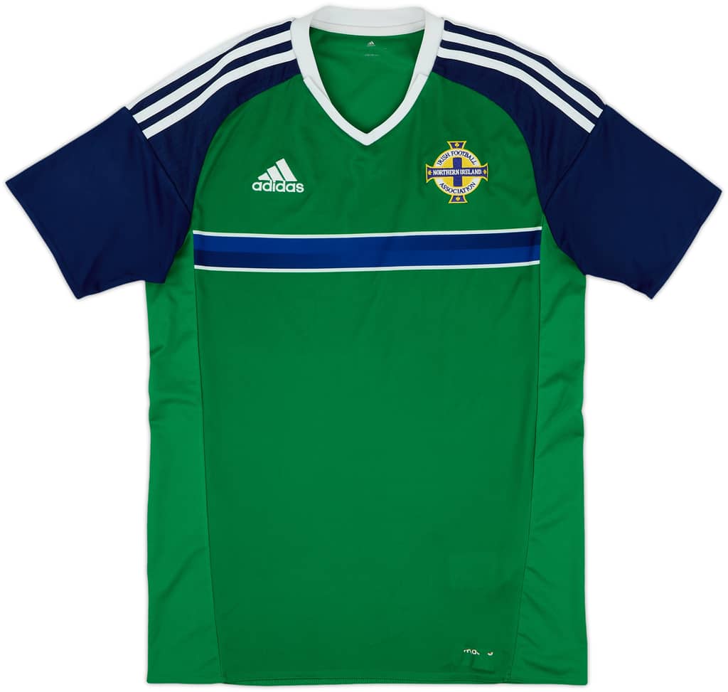 2016-17 Northern Ireland Home Shirt - 8/10 - (S)