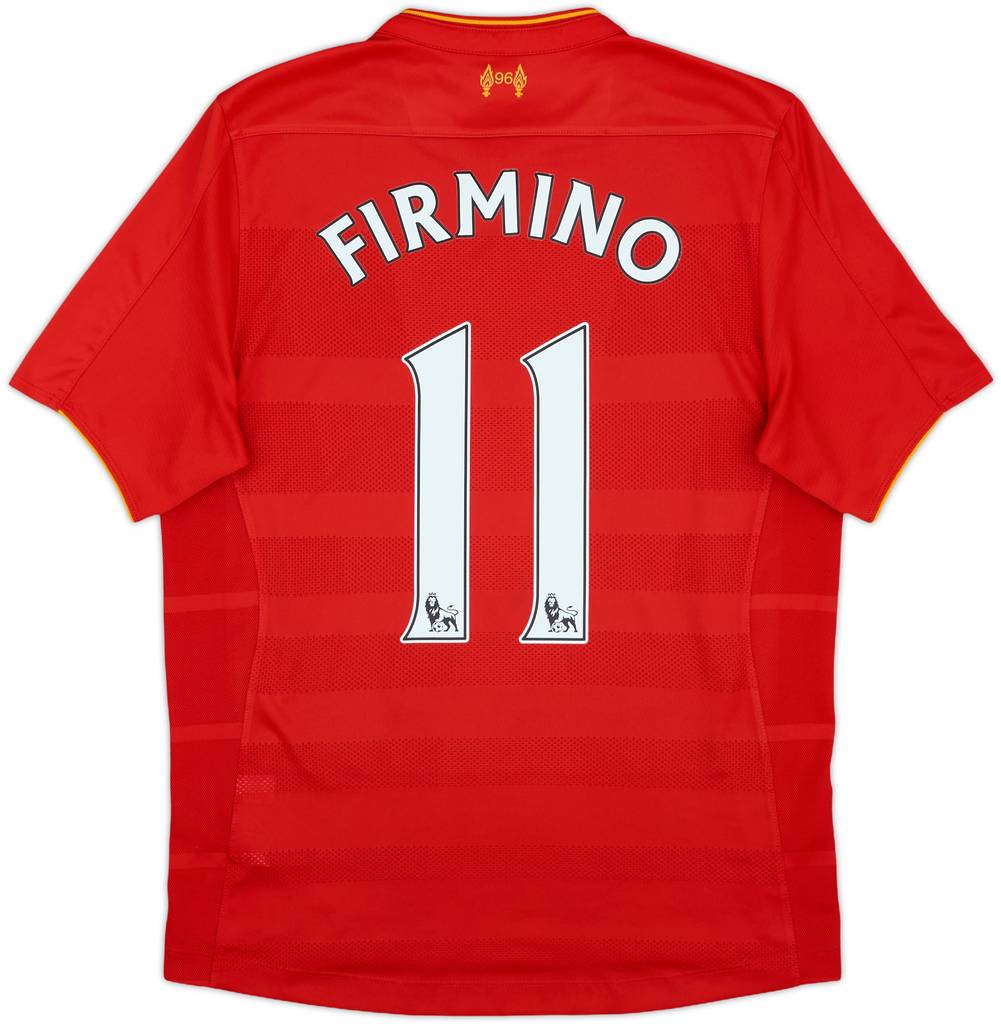 2016-17 Liverpool Home Shirt Firmino #11