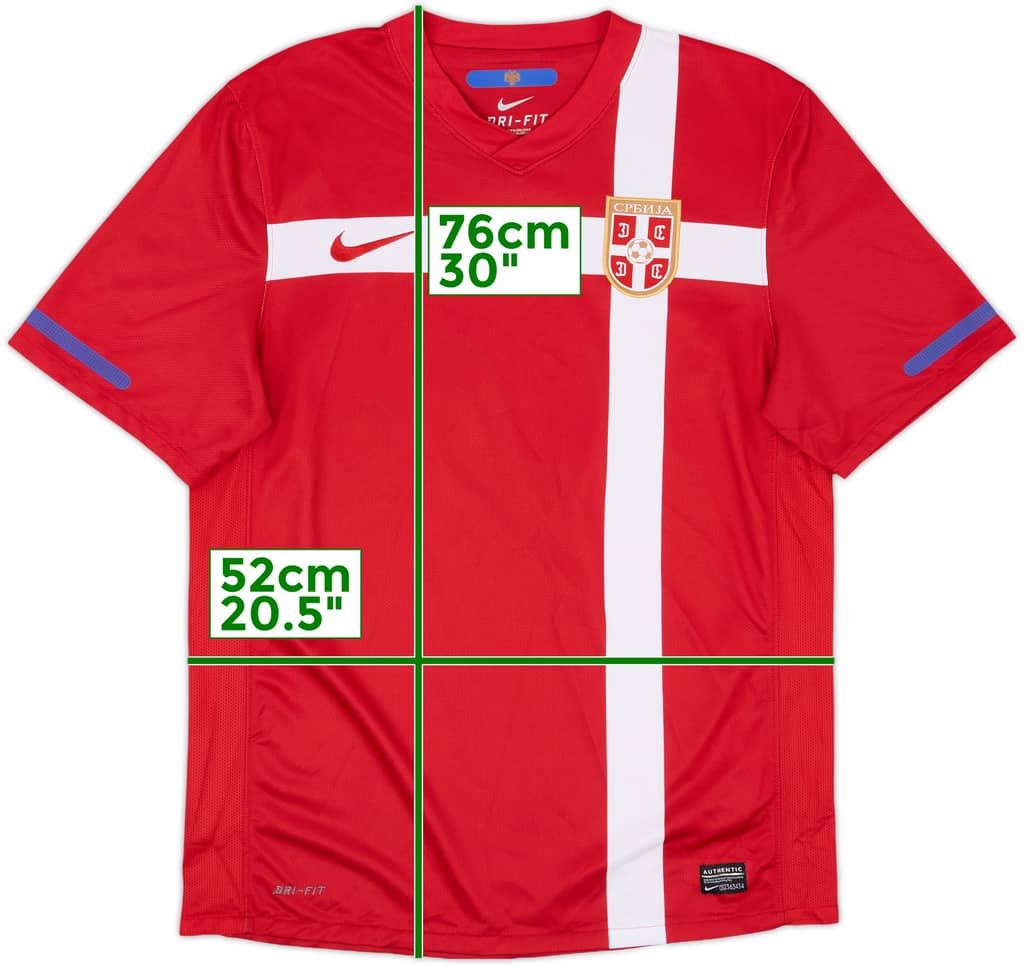 2010-11 Serbia Home Shirt - 10/10 - (M)