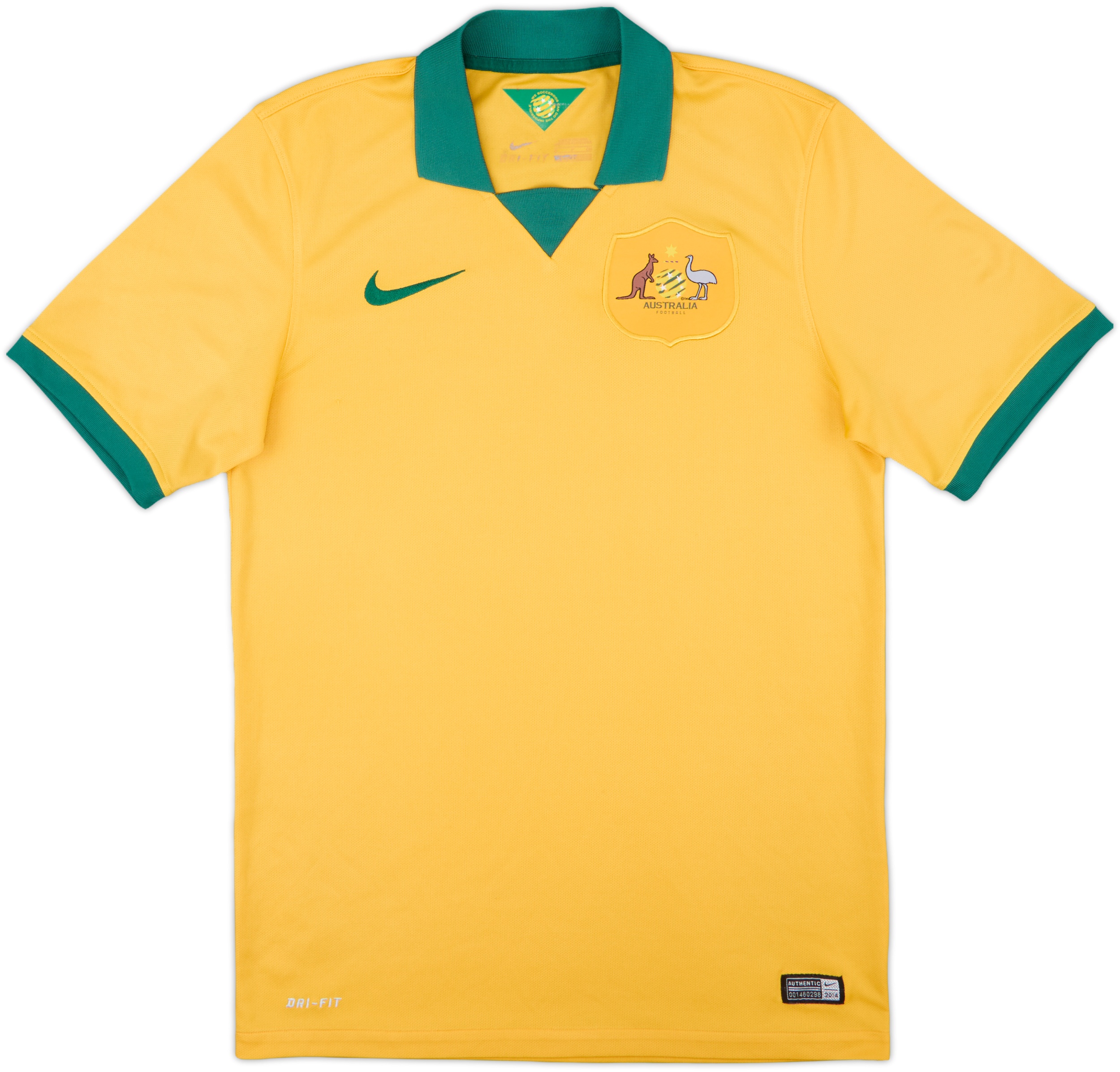 2014-15 Australia Home Shirt - 8/10 - (S)