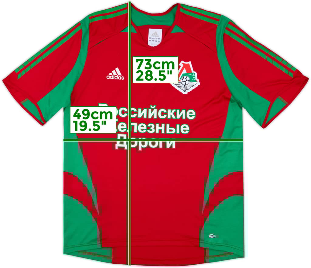 2005 Lokomotiv Moscow Home Shirt - 9/10 - (M)