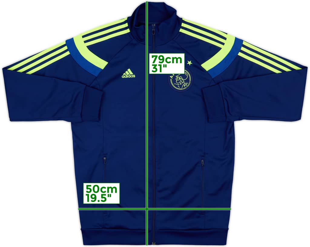 2014-15 Ajax adidas Track Jacket - 8/10 - (L)