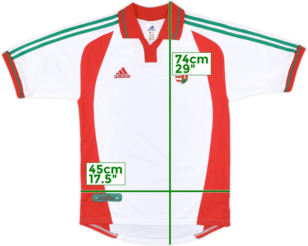 2000-02 Hungary Away Shirt - 8/10 - (S)