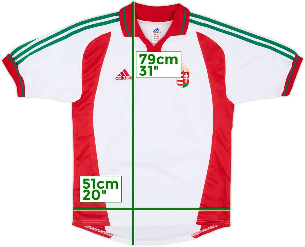 2000-02 Hungary Away Shirt - 9/10 - (S)