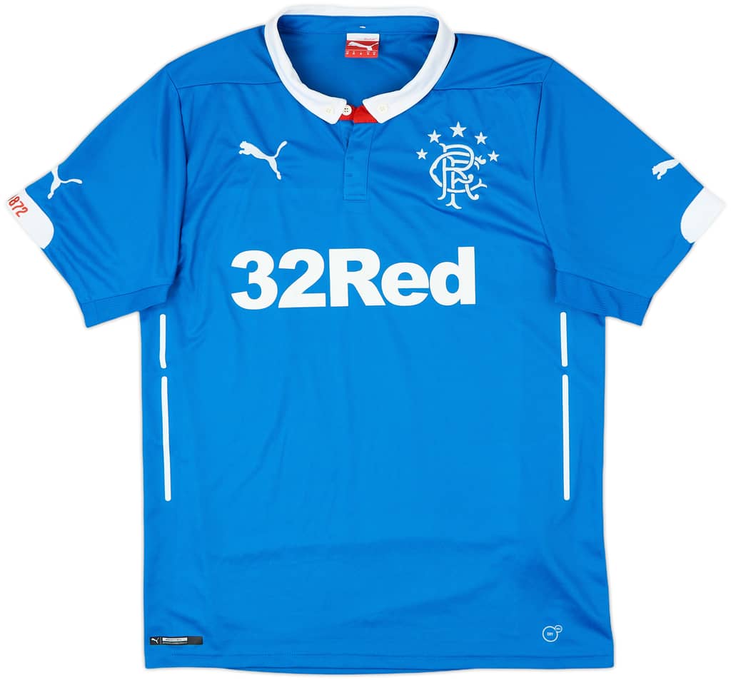 2014-15 Rangers Home Shirt - 9/10 - (M)