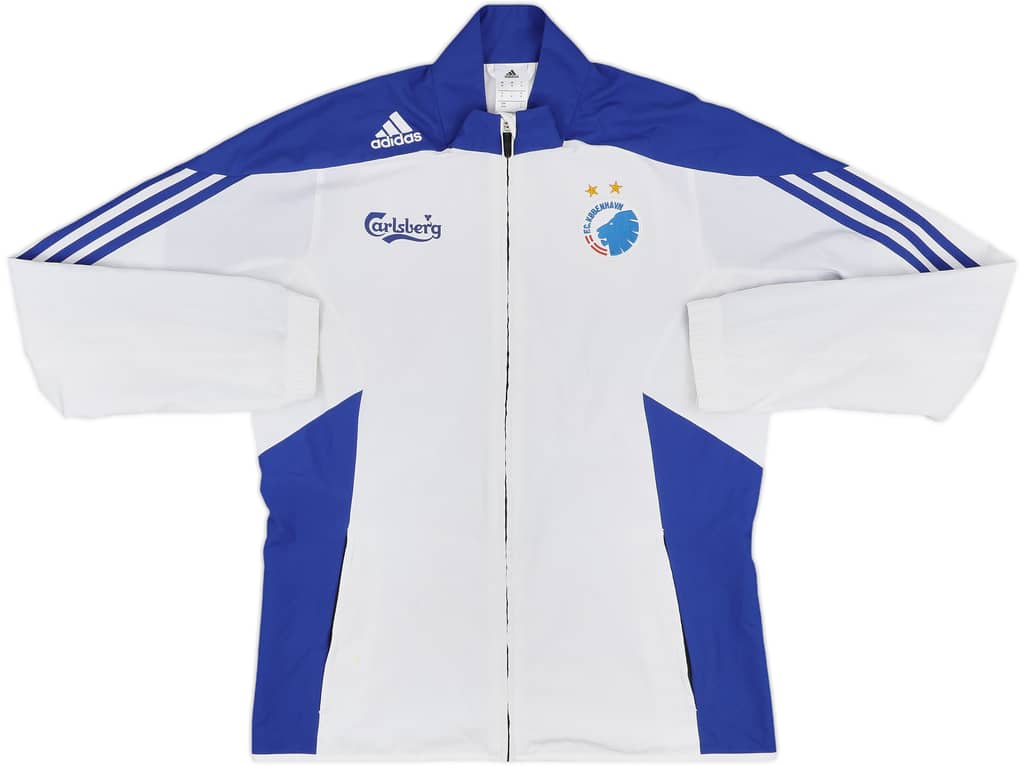 2015-16 FC Copenhagen adidas Track Jacket - 8/10 - (M)