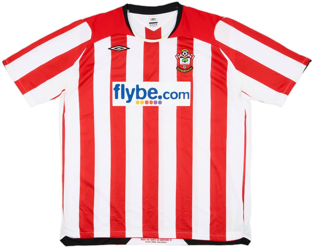 2008-10 Southampton Home Shirt - 6/10 - (4XL)
