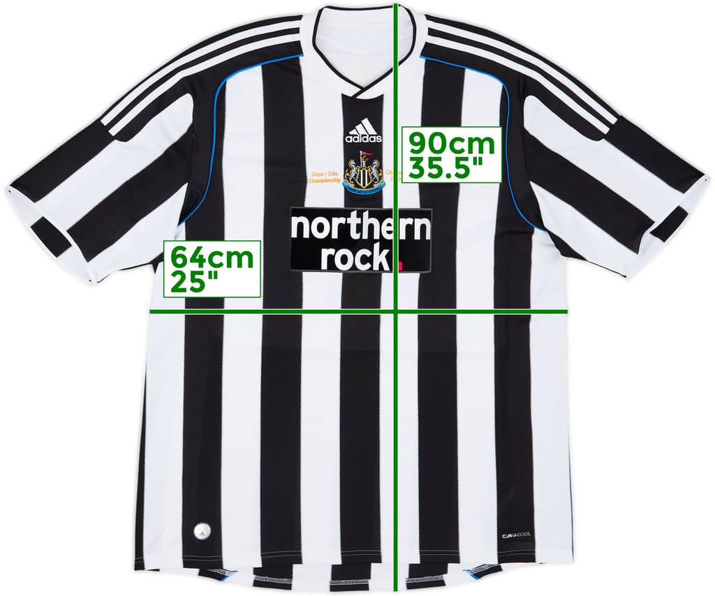 2009-10 Newcastle 'Champions' Home Shirt - 8/10 - (XXL)
