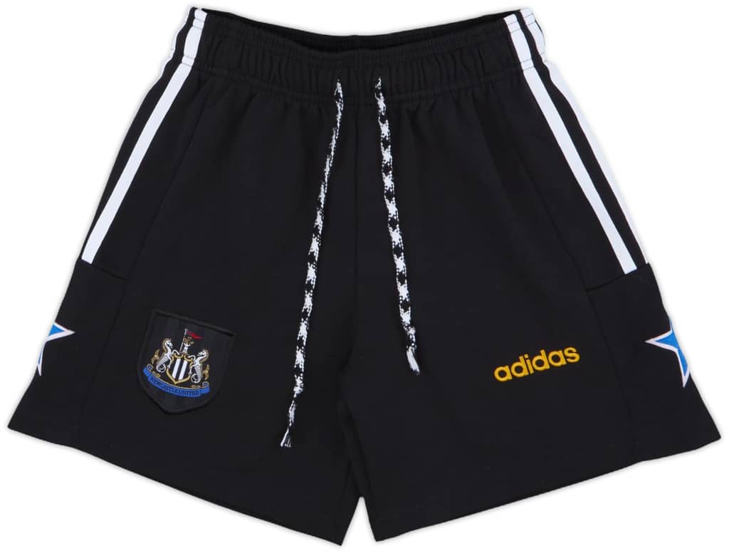1995-96 Newcastle adidas Training Shorts - 9/10 - (L.Boys)