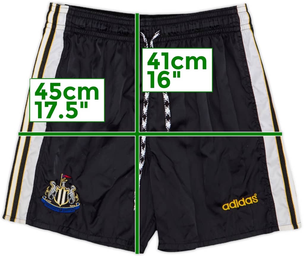 1997-98 Newcastle Home Shorts - 9/10 - (S)