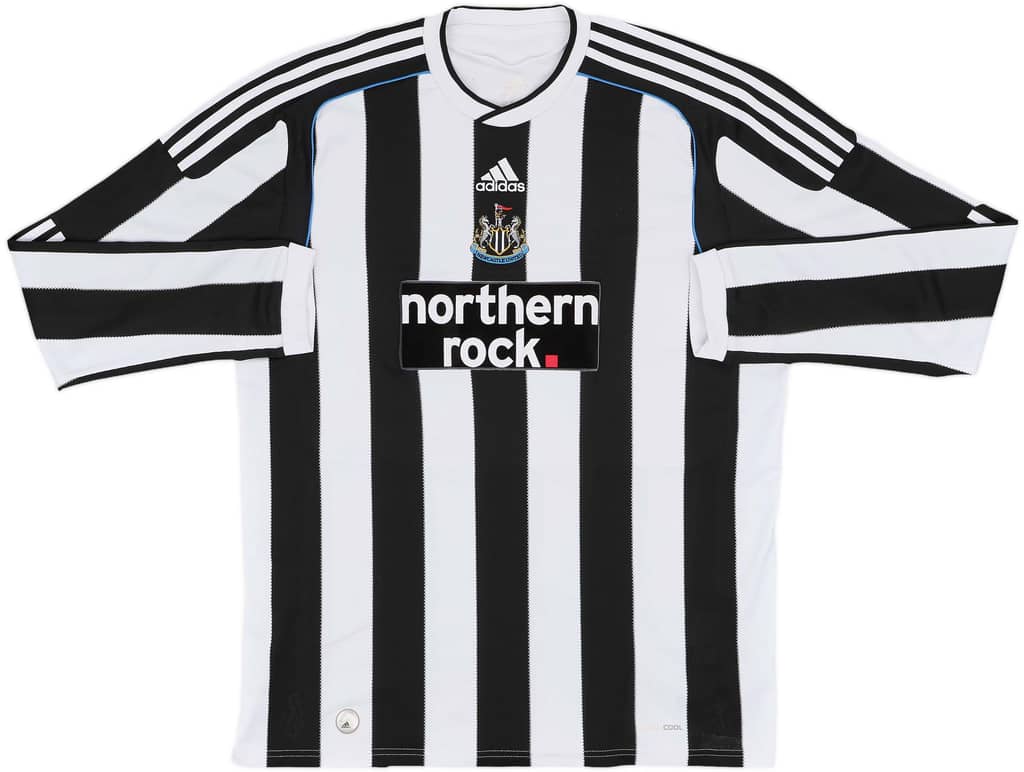 2009-10 Newcastle Home L/S Shirt - 8/10 - (XL)