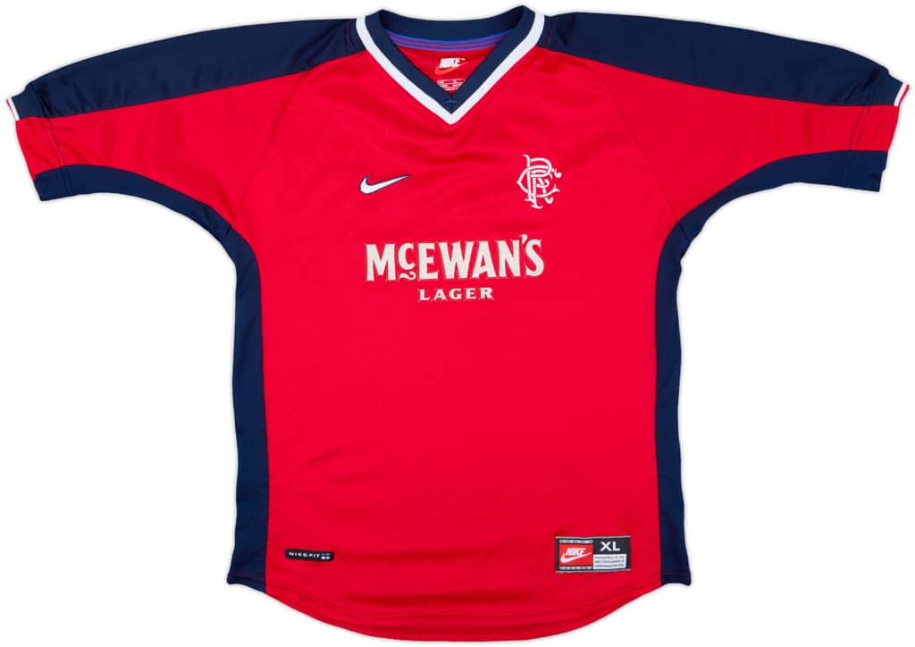 1998-99 Rangers Away Shirt - 9/10 - (XL.Boys)