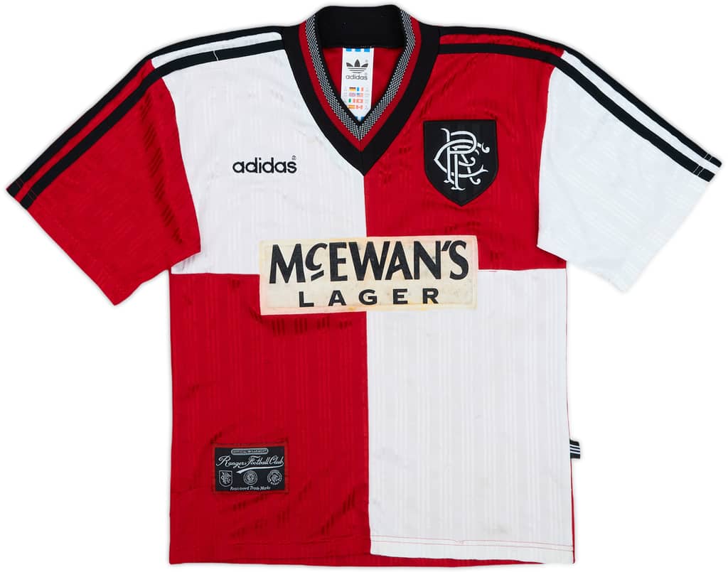 1995-96 Rangers Away Shirt - 7/10 - (L.Boys)