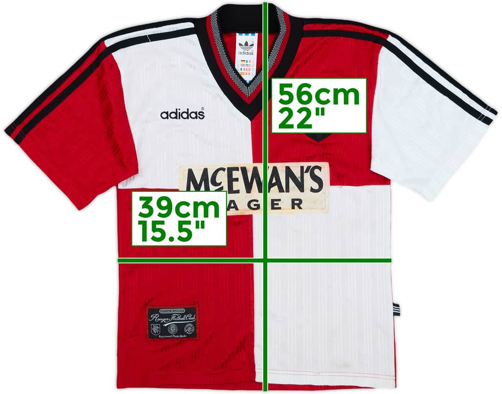 1995-96 Rangers Away Shirt - 7/10 - (L.Boys)