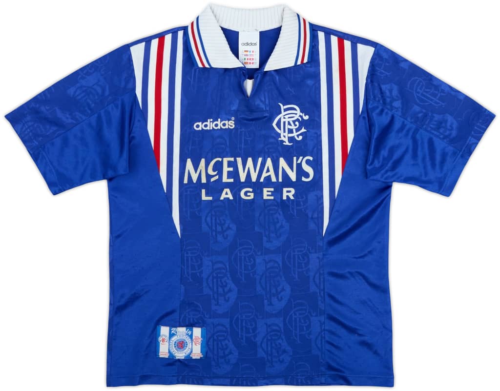 1996-97 Rangers Home Shirt Laudrup #11 - 6/10 - (Y)
