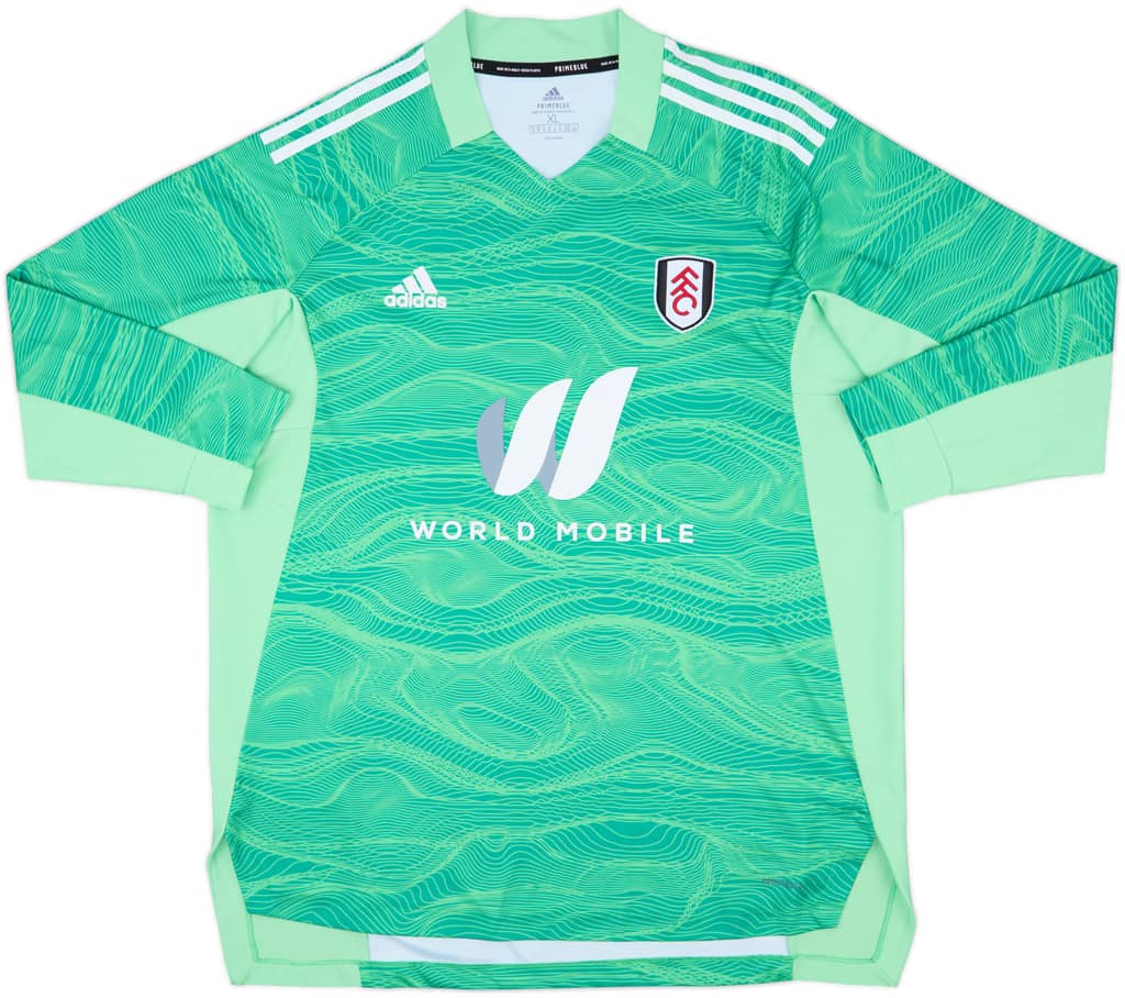 2021-22 Fulham GK Shirt - 10/10 - (XL)