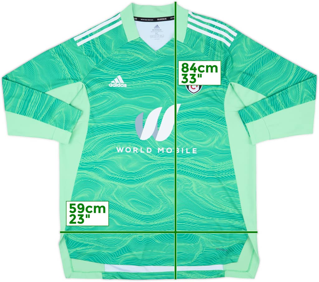 2021-22 Fulham GK Shirt - 10/10 - (XL)