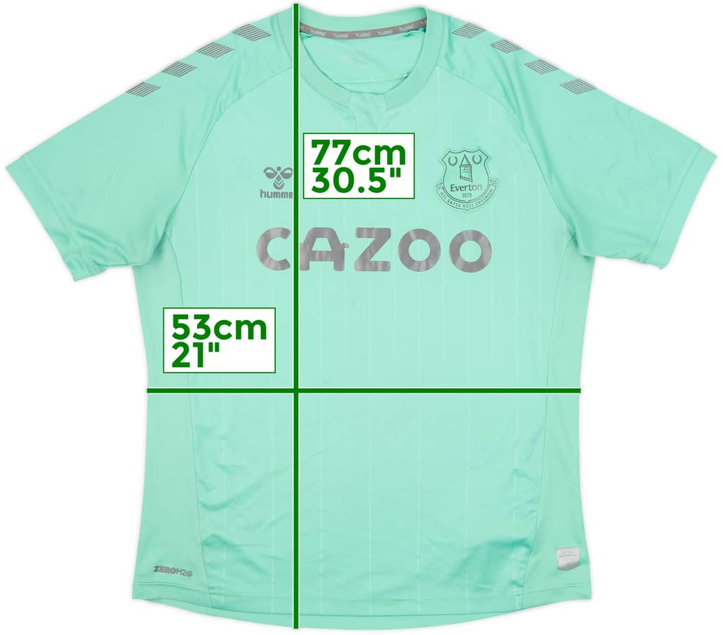 2020-21 Everton Third Shirt - 5/10 - (L)