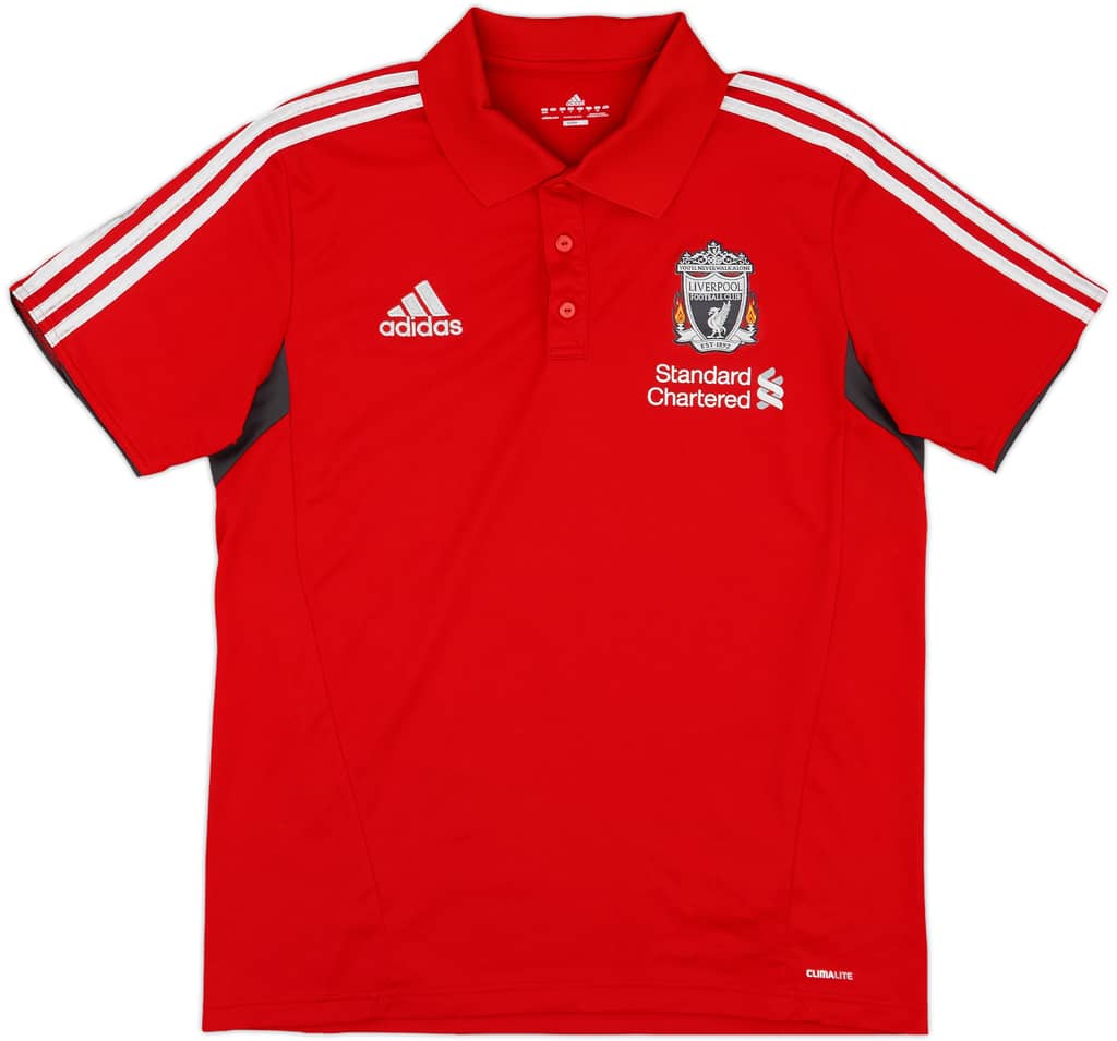 2011-12 Liverpool adidas Polo Shirt - 8/10 - (L)