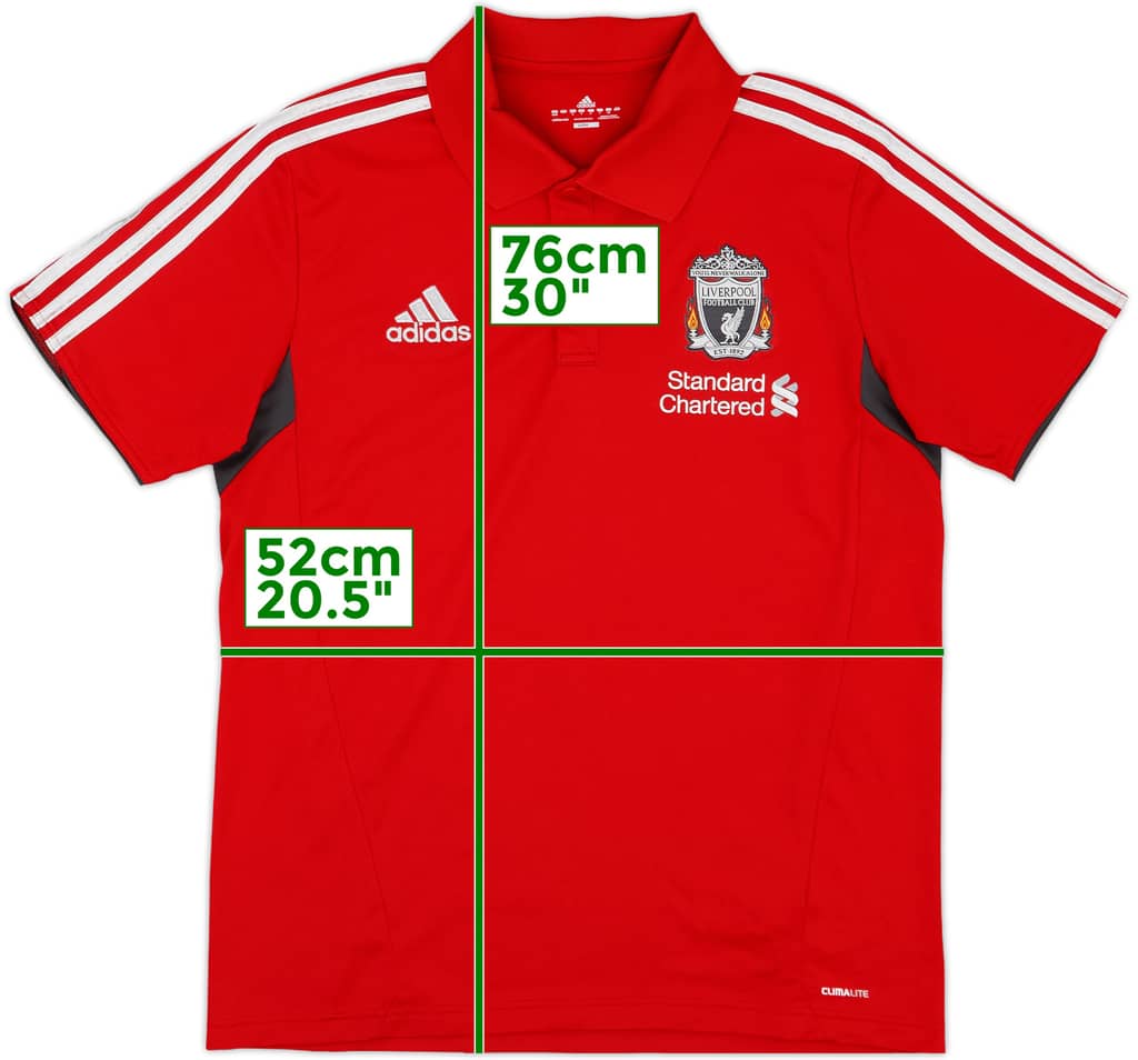 2011-12 Liverpool adidas Polo Shirt - 8/10 - (L)