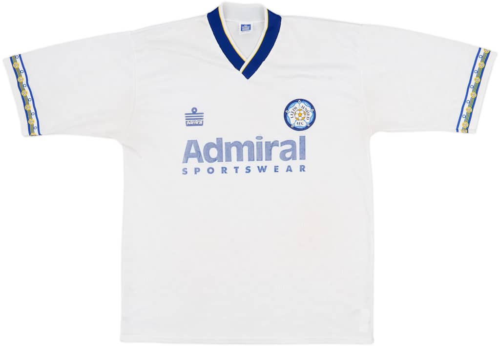1992-93 Leeds United Home Shirt - 7/10 - (XL)