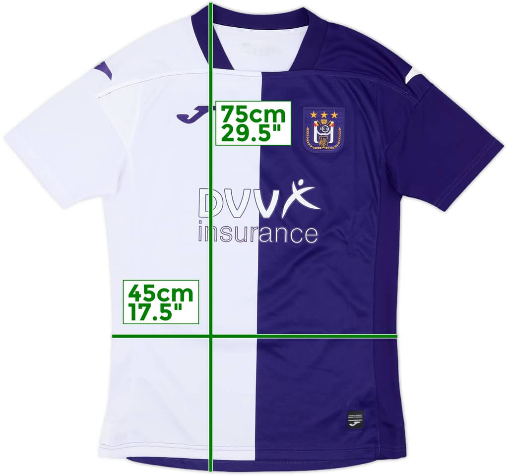 2023-24 Anderlecht Home Shirt - 8/10 - (S)