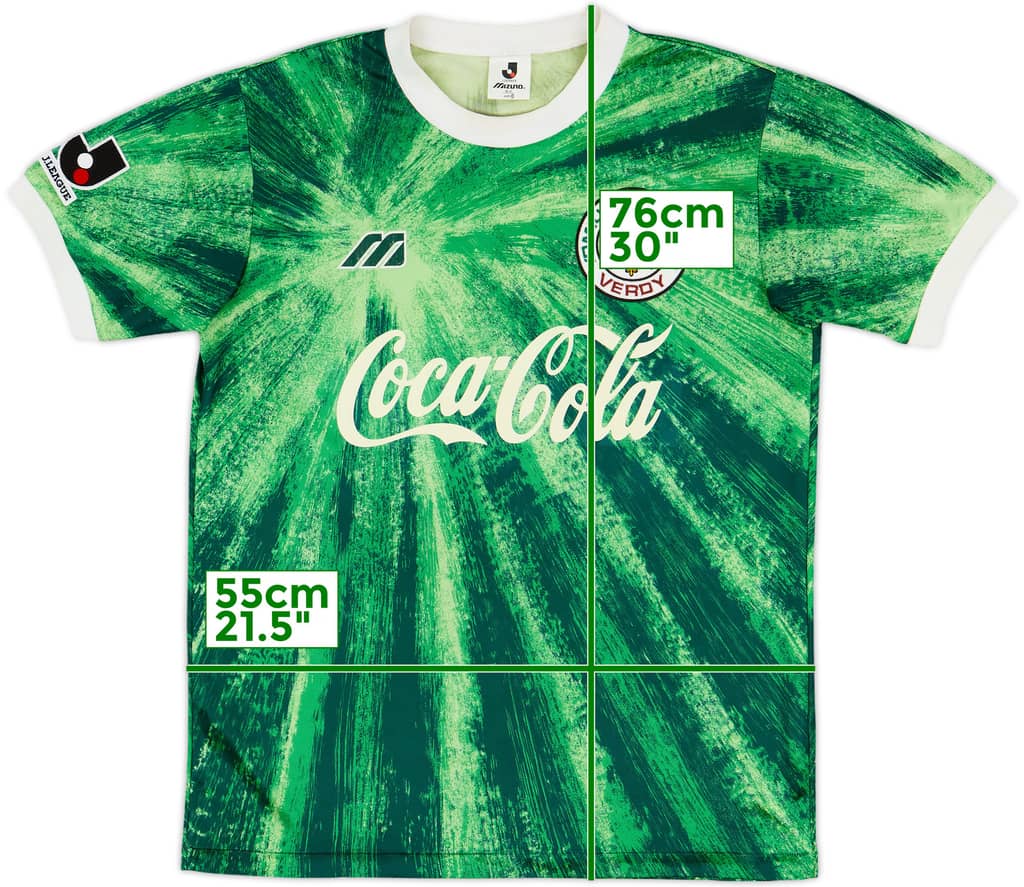 1993-95 Verdy Kawasaki Home Shirt - 8/10 - (L)