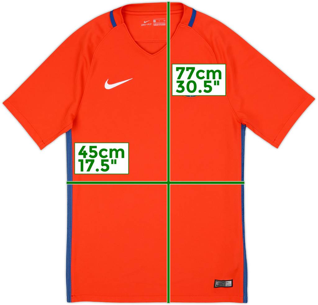 2016-17 Chile Home Shirt - 9/10 - (S)