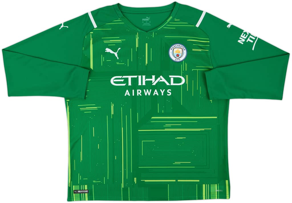 2021-22 Manchester City GK Shirt - 9/10 - (XXL)