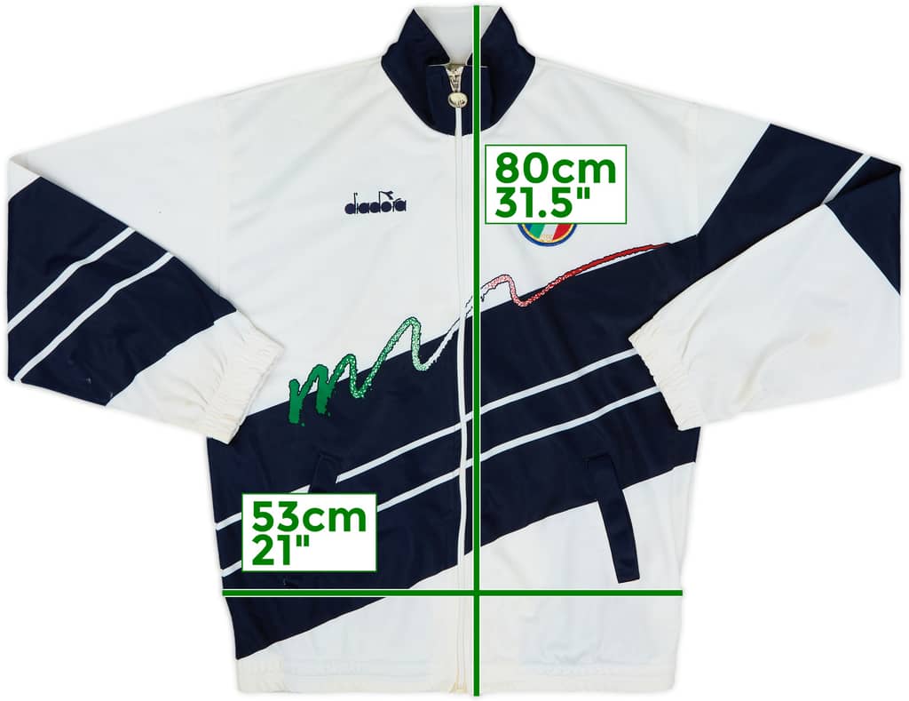 1990 Italy Diadora Track Jacket - 7/10 - (XL)