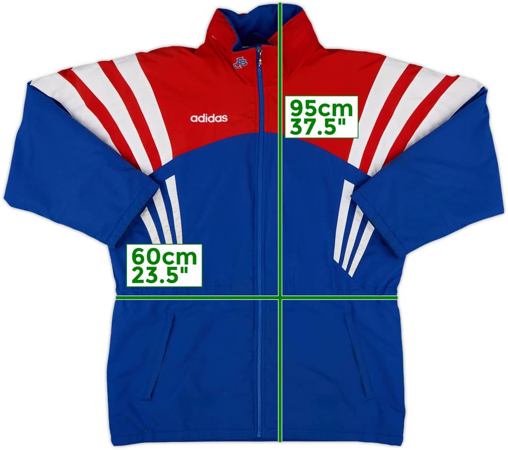 1995-96 Bayern Munich adidas Track Jacket - 6/10 - (M)