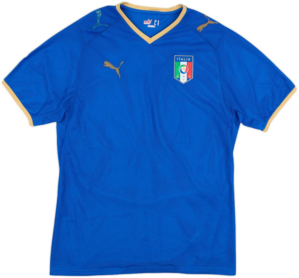 2007-08 Italy Home Shirt - 4/10 - (M)