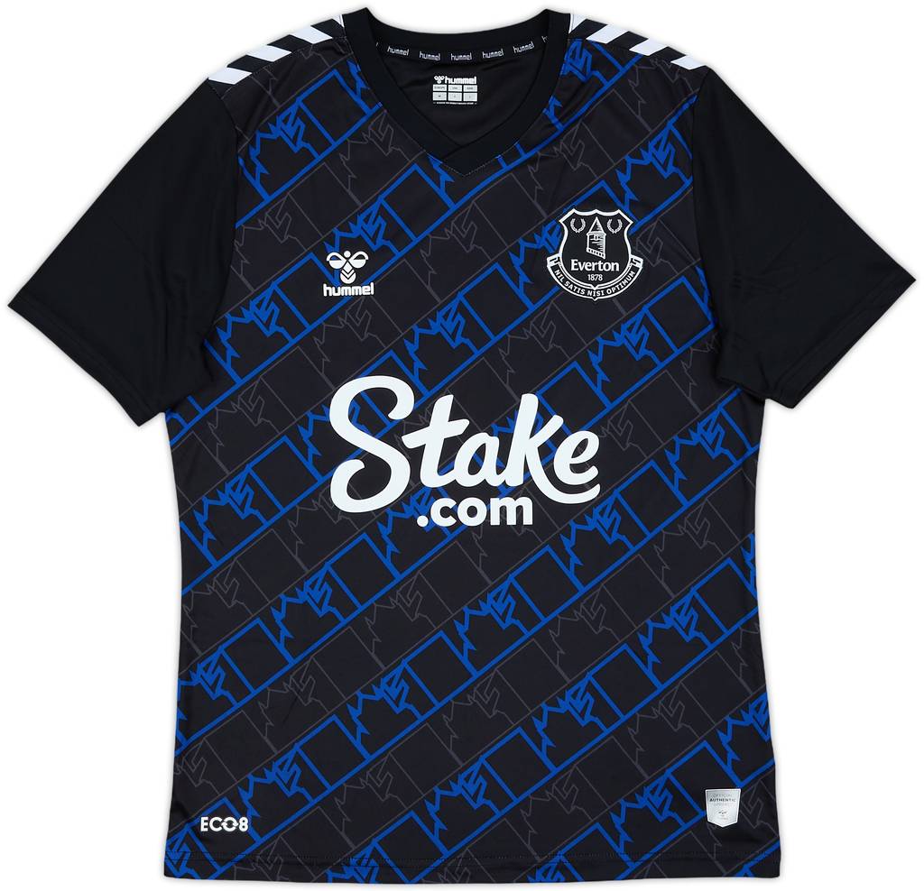 2023-24 Everton GK S/S Shirt - 10/10 - (M)