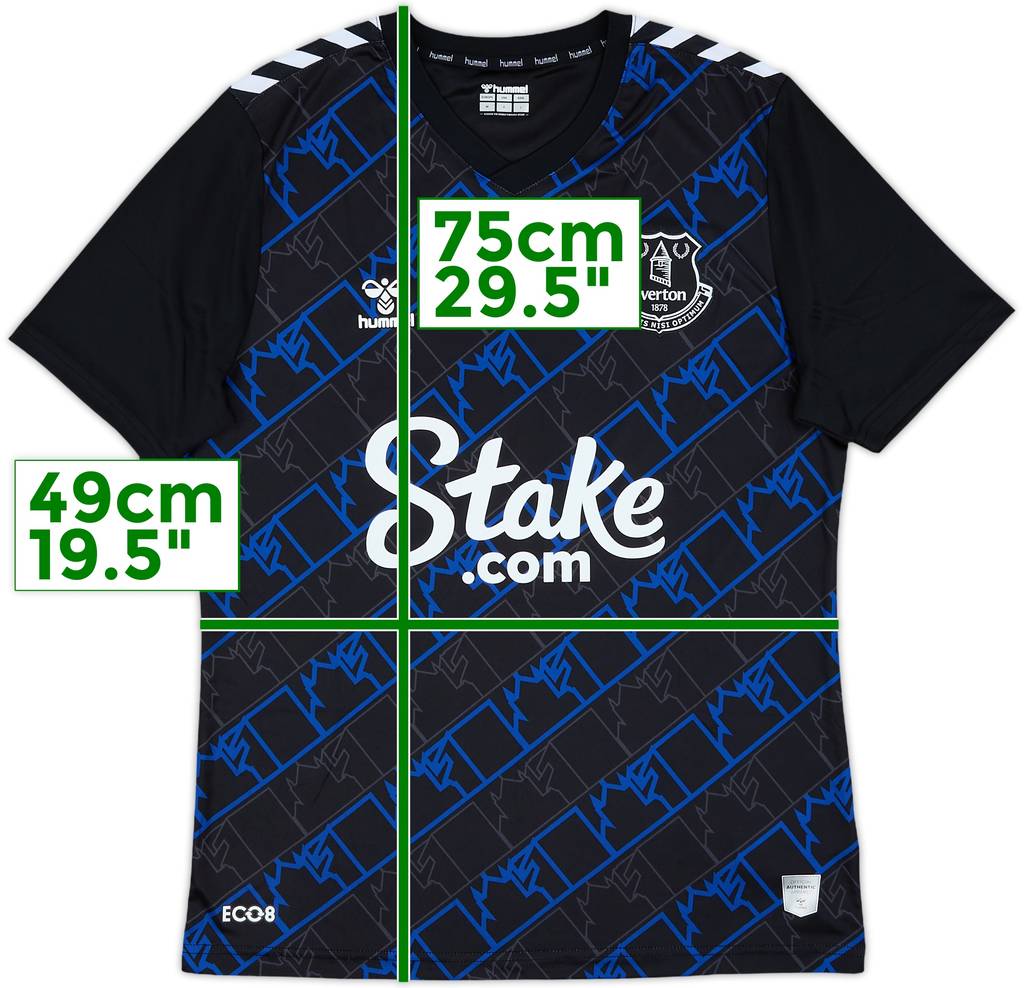 2023-24 Everton GK S/S Shirt - 10/10 - (M)