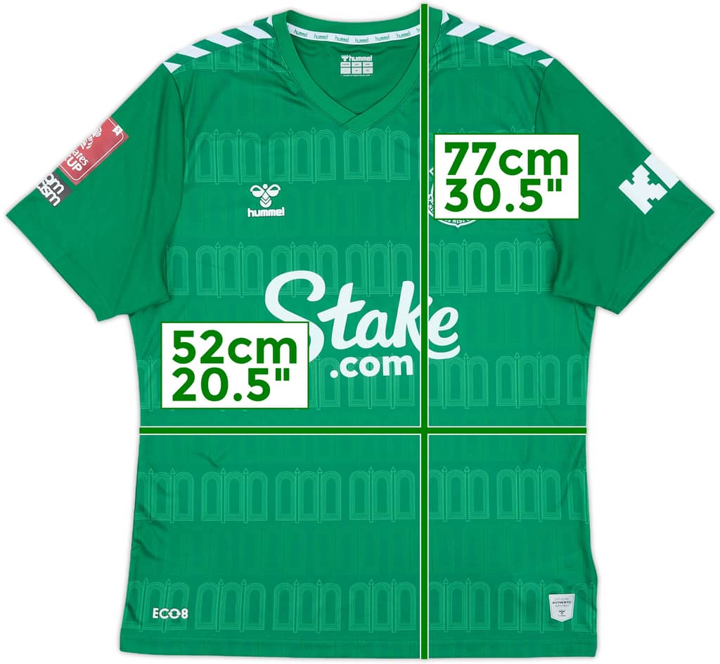 2023-24 Everton GK S/S Shirt - 10/10 - (L)