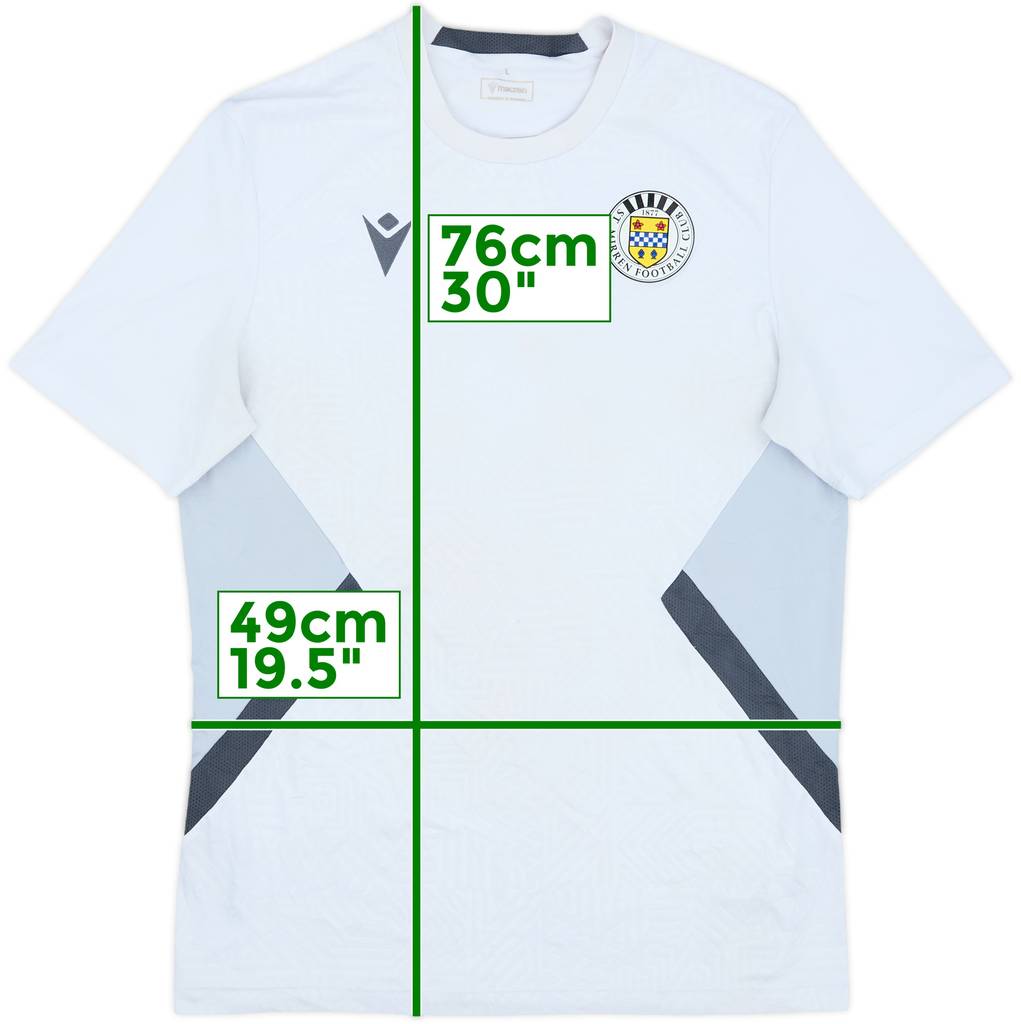 2023-24 ST Mirren Macron Training Shirt - 7/10 - (L)