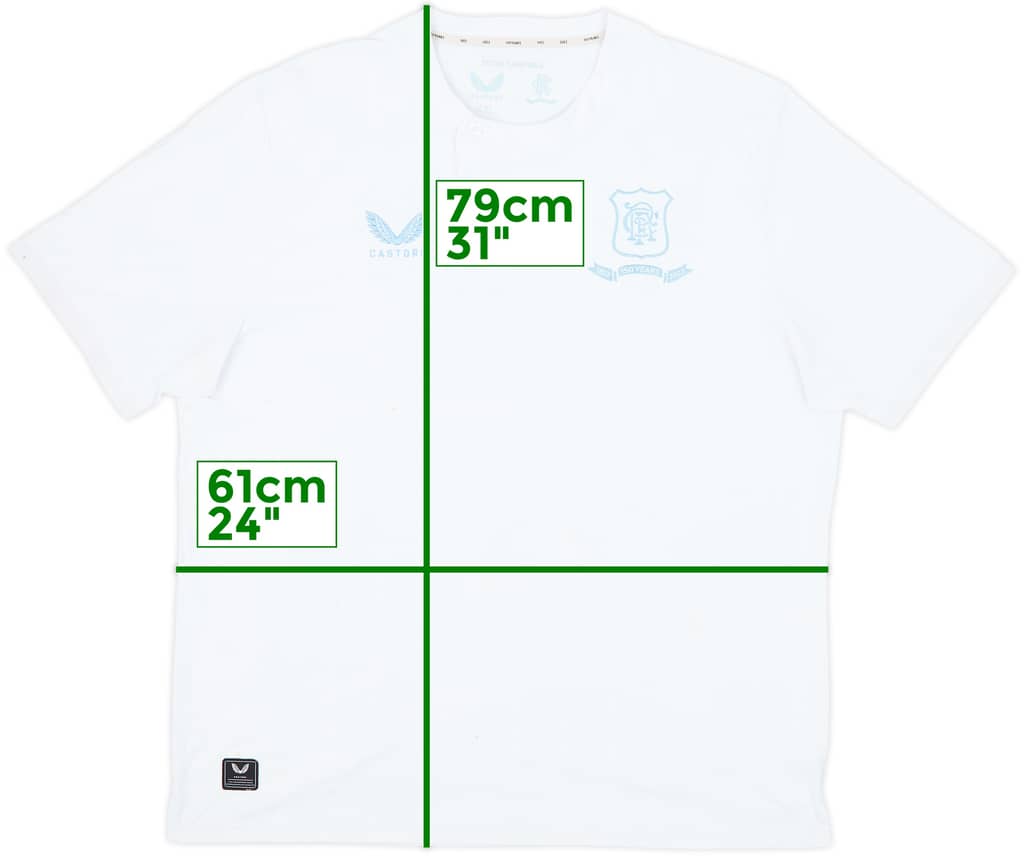 2021-22 Rangers '150 Years Anniversary' Fourth Shirt - 6/10 - (4XL)