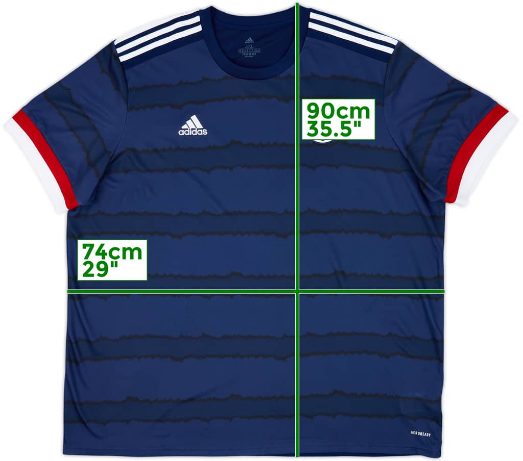 2020-22 Scotland Home Shirt - 10/10 - (3XL)