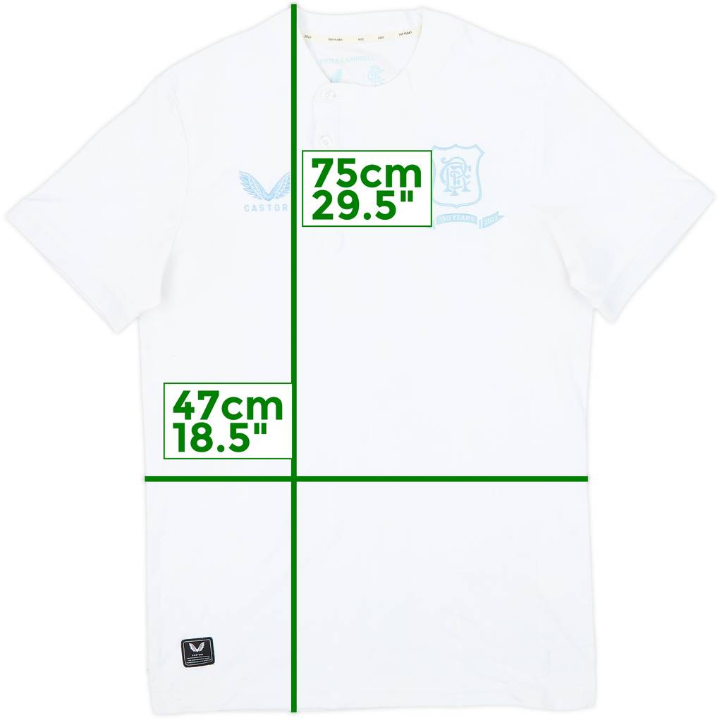 2021-22 Rangers '150 Years Anniversary' Fourth Shirt - 7/10 - (S)