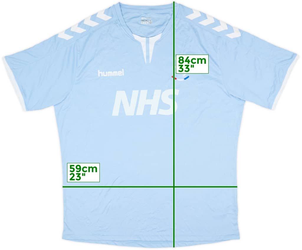 2019-20 Rangers Hummel Charity Shirt - 10/10 - (3XL)
