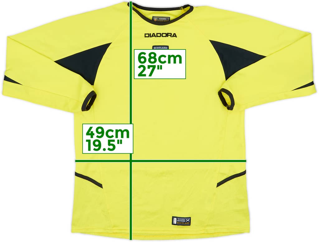 2003-04 Scotland GK Shirt - 6/10 - (XL.Boys)