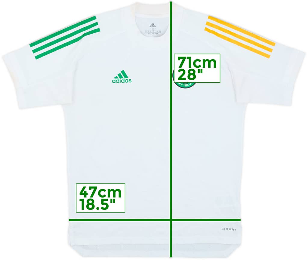 2020-21 Celtic adidas Training Shirt - 7/10 - (S)